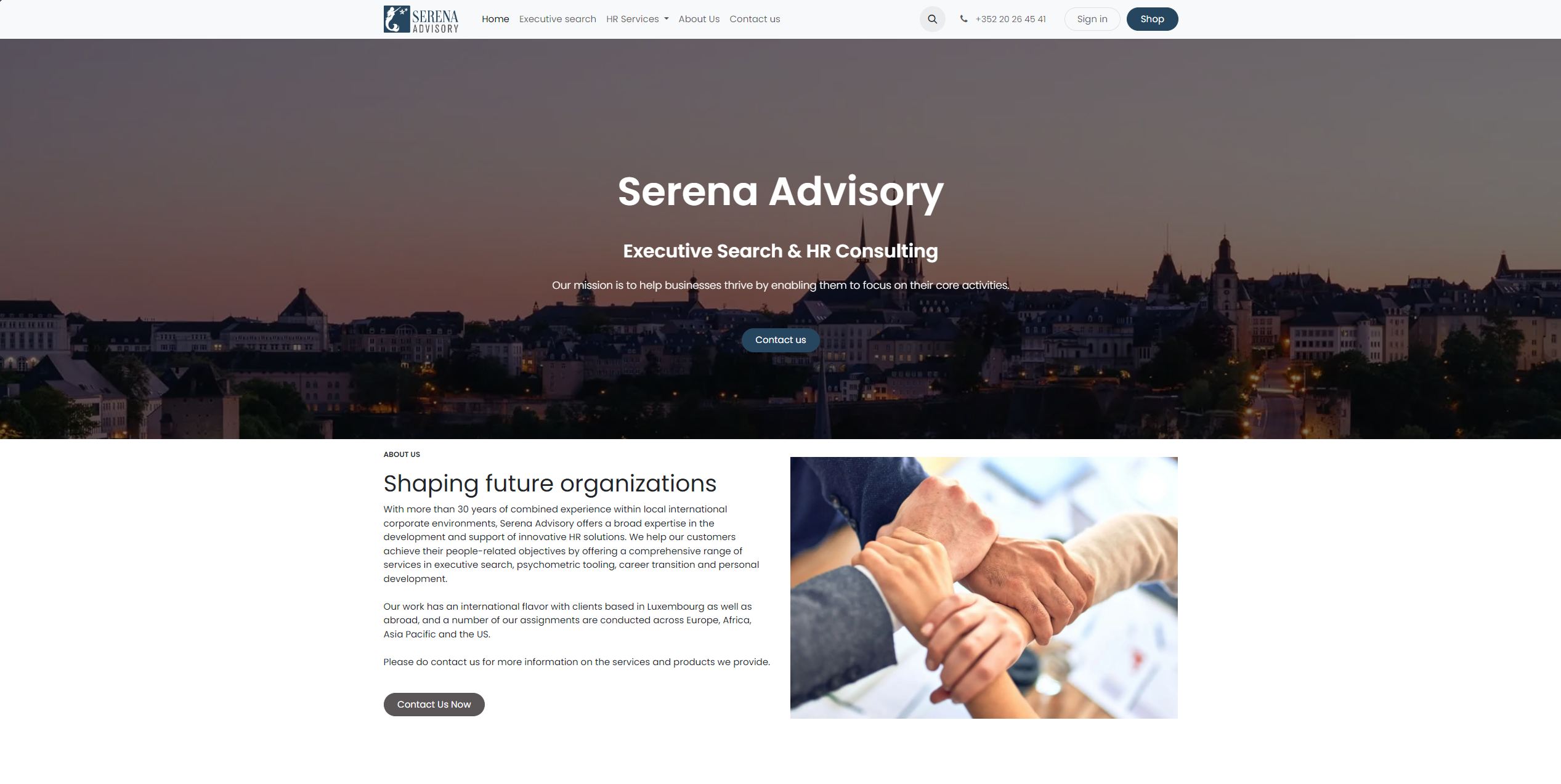 https://www.serena-advisory.com Image